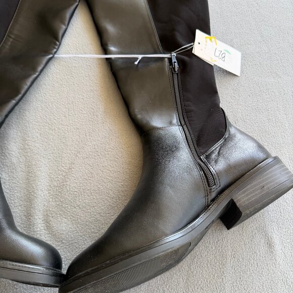 Women’s Hope Boots with Memory Foam Insole – A New Day™ Black 8.5 - Picture 6 of 12